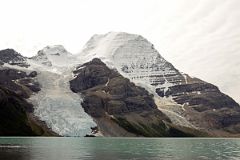 08 Mount Waffl, The Helmet, Mount Robson North Face, Berg Glacier and Berg Lake From Berg Trail At North End Of Berg Lake.jpg